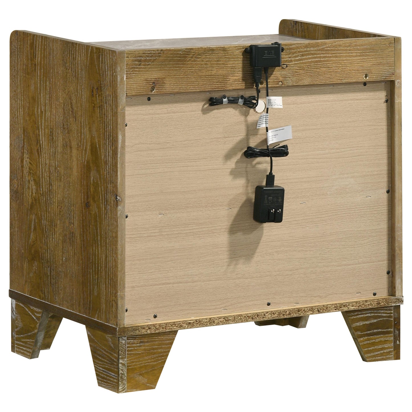 Henderson Nightstand in Medium Oak - Coaster Furniture