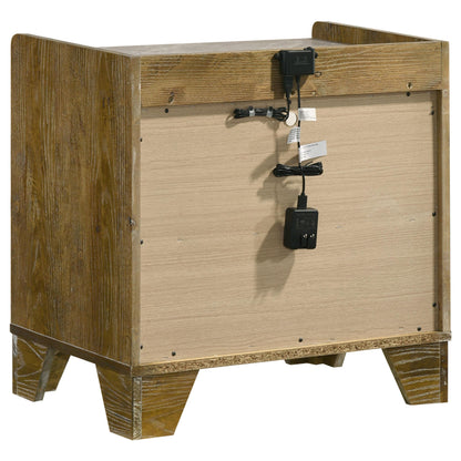 Henderson Nightstand in Medium Oak - Coaster Furniture