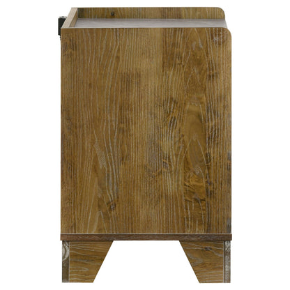 Henderson Nightstand in Medium Oak - Coaster Furniture