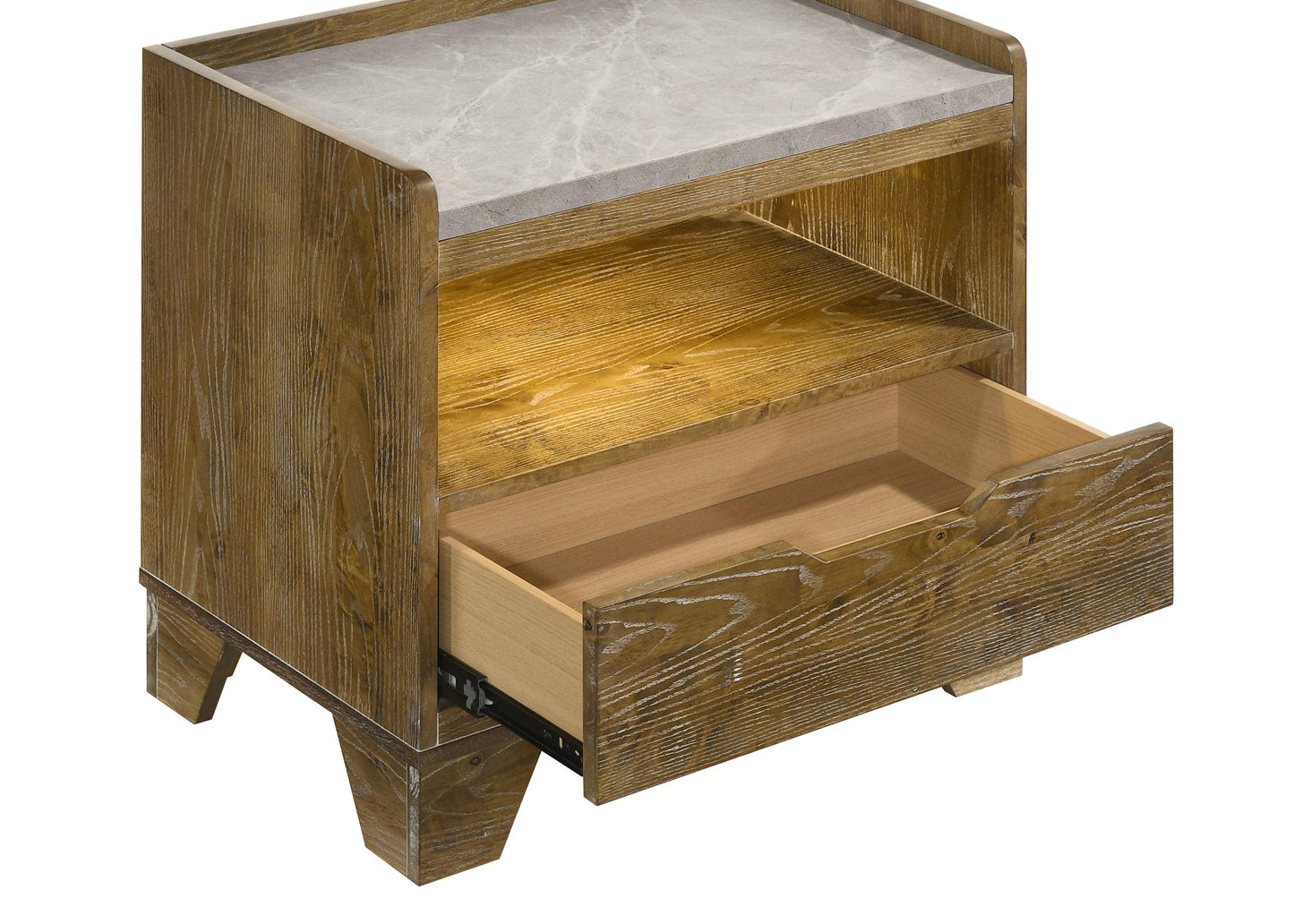 Henderson Nightstand in Medium Oak - Coaster Furniture