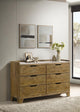 Henderson Dresser in Medium Oak - Coaster Furniture