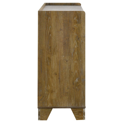 Henderson Dresser in Medium Oak - Coaster Furniture
