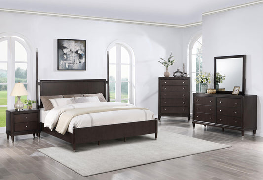 Emberlyn Queen Bed 5-Piece Set in Brown - Coaster Furniture