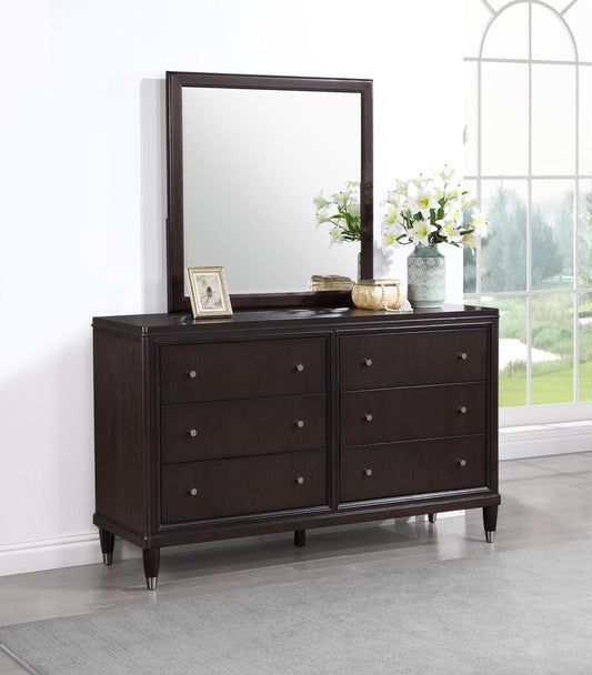 Emberlyn Dresser With Mirror in Brown - Coaster Furniture