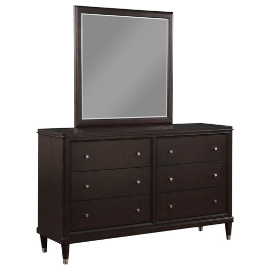 Emberlyn Dresser With Mirror in Brown - Coaster Furniture