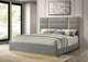 Ines E King Bed - Grey