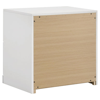 Ines Queen 4-Piece Set in White High Gloss - Coaster Furniture