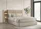 Arielle Queen Bed in Light Oak - Coaster Furniture