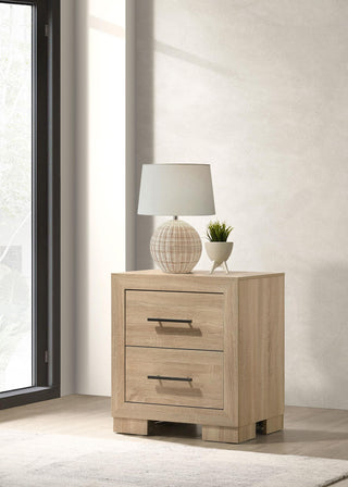 Arielle Nightstand in Light Oak - Coaster Furniture