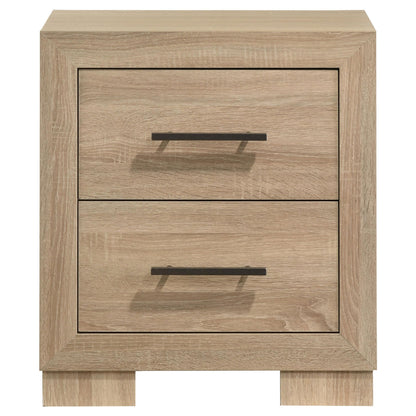 Arielle Nightstand in Light Oak - Coaster Furniture