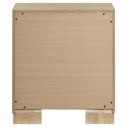 Arielle Nightstand in Light Oak - Coaster Furniture