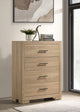 Arielle Chest in Light Oak - Coaster Furniture