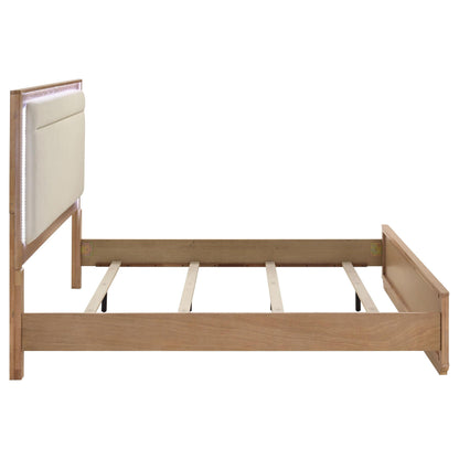 Leanne Bed in Light Oak