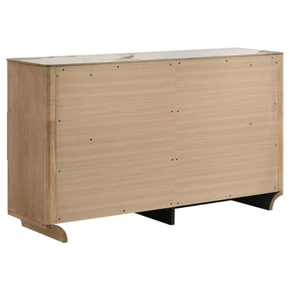 Leanne 4-Piece Set in Light Oak