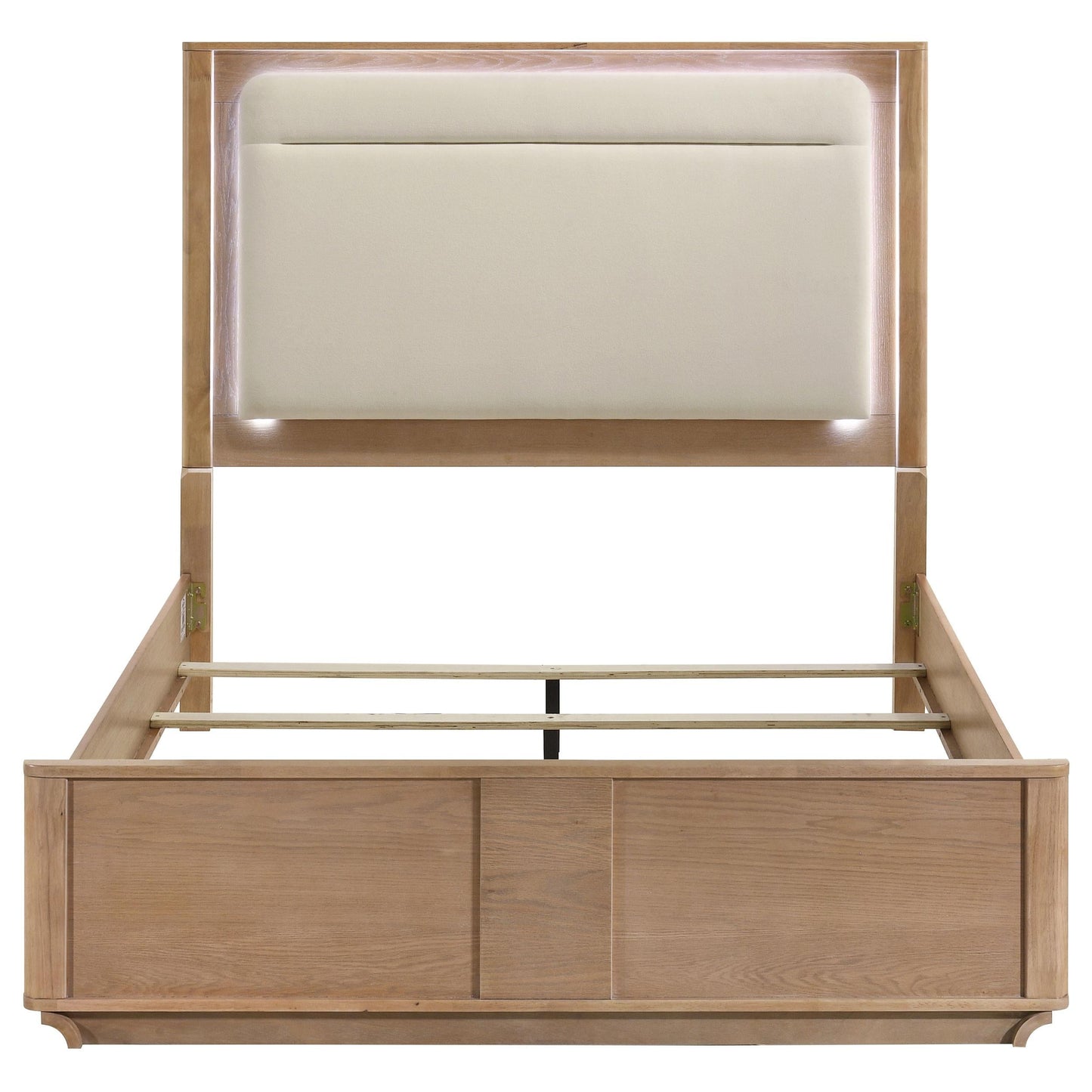 Leanne Bed in Light Oak