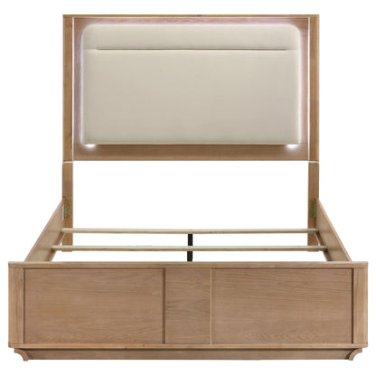 Leanne Bed in Light Oak