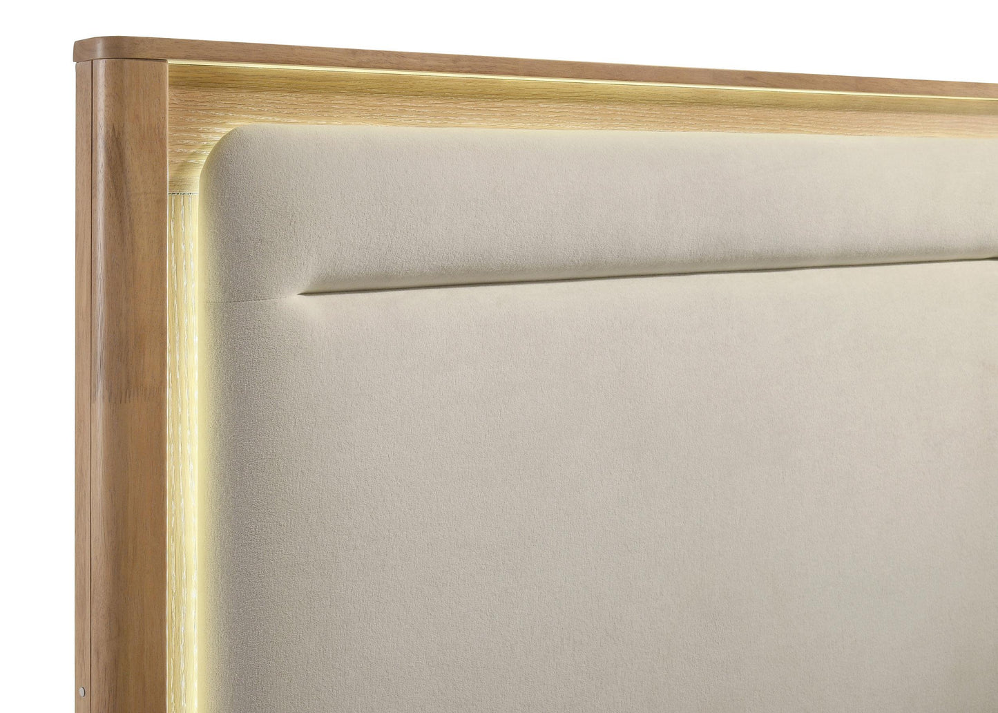 Leanne Bed in Light Oak