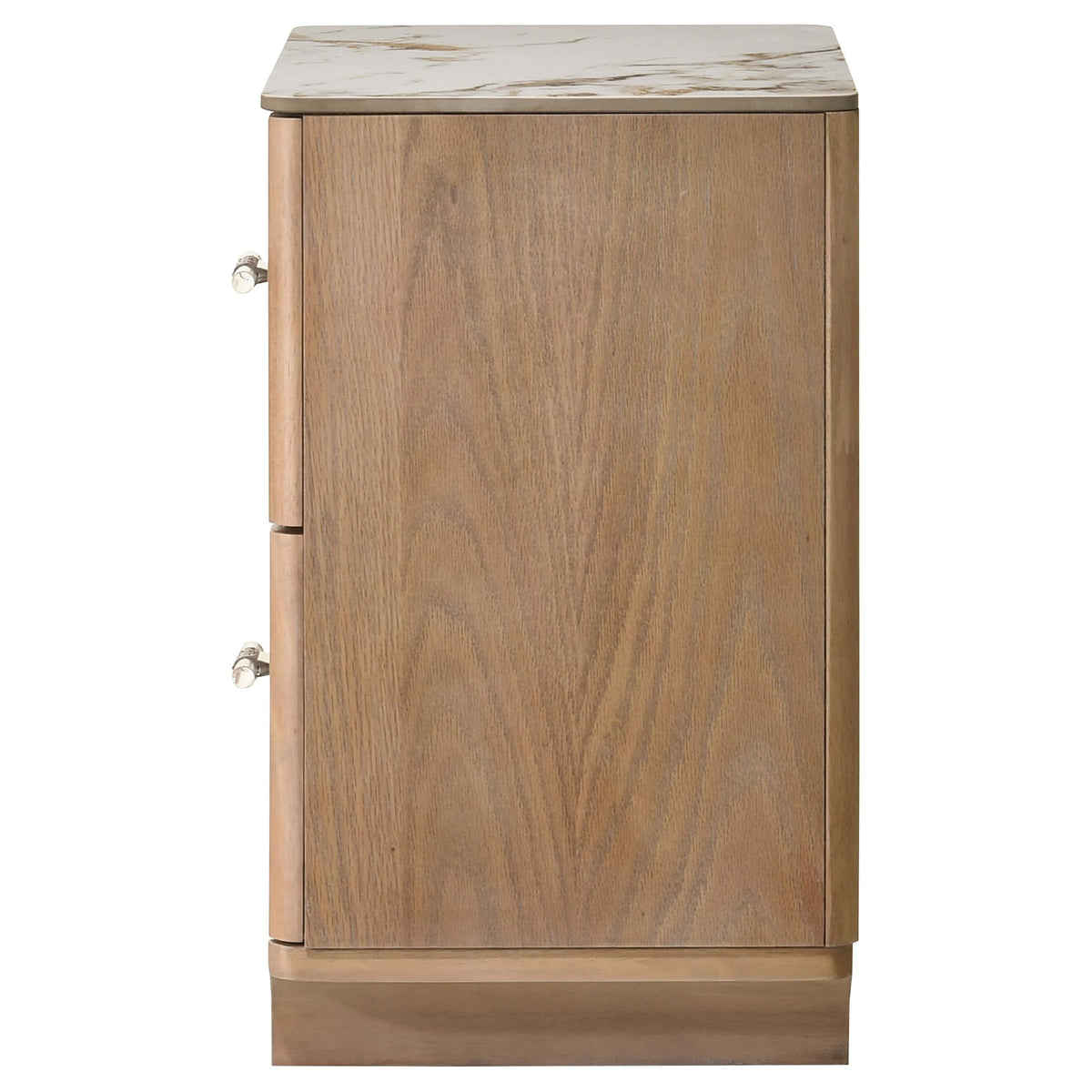 Leanne Nightstand in Light Oak - Coaster Furniture
