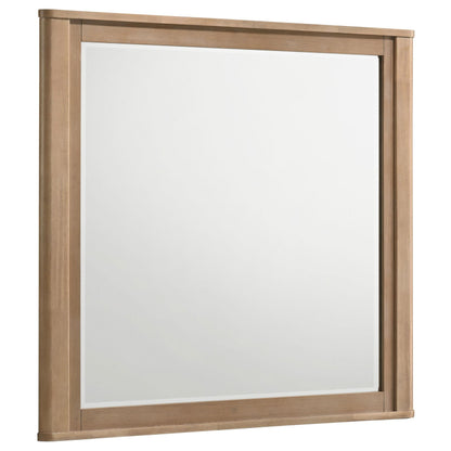 Leanne Dresser Mirror in Light Oak - Coaster Furniture