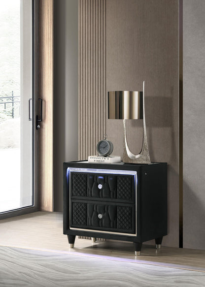 Lorient Nightstand - Black