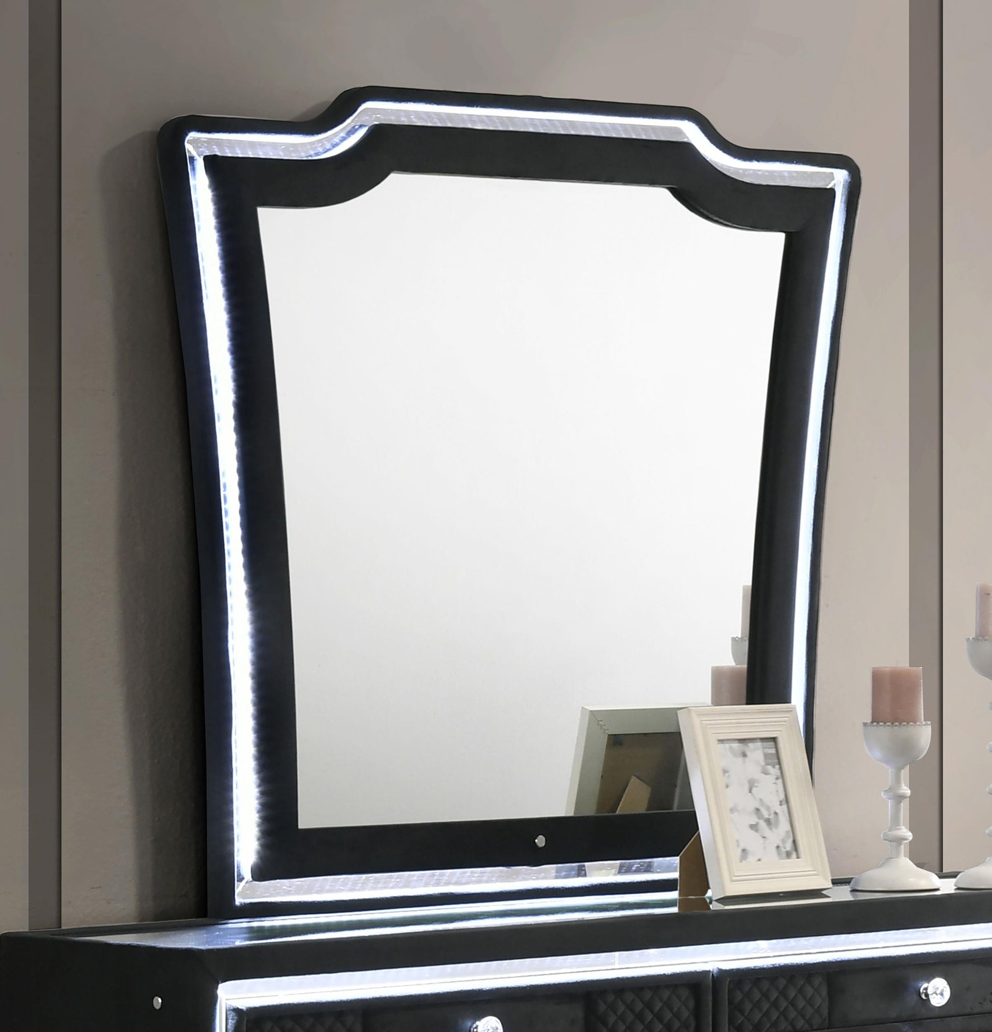 Lorient Dresser Mirror - Black