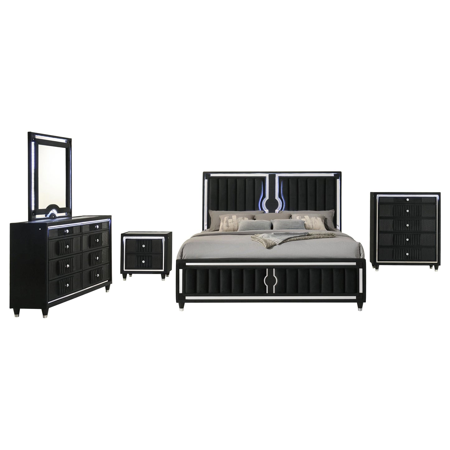 Ravenne 5-Piece Set in Black