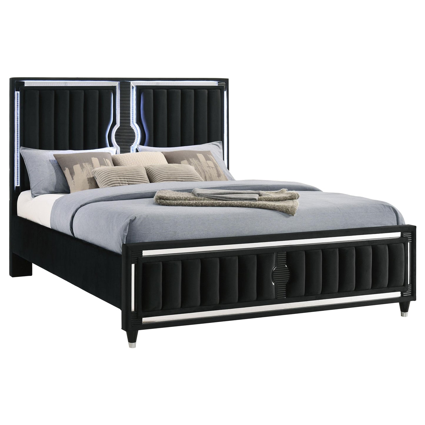 Ravenne Bed in Black
