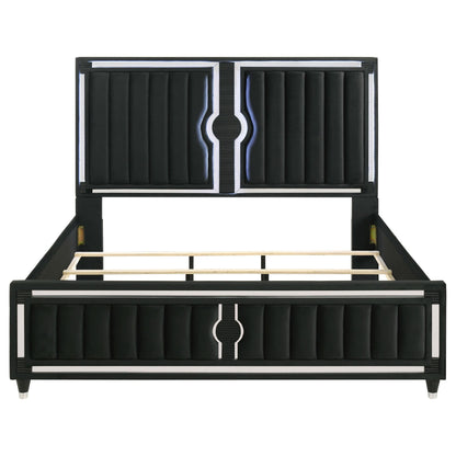 Ravenne Bed in Black