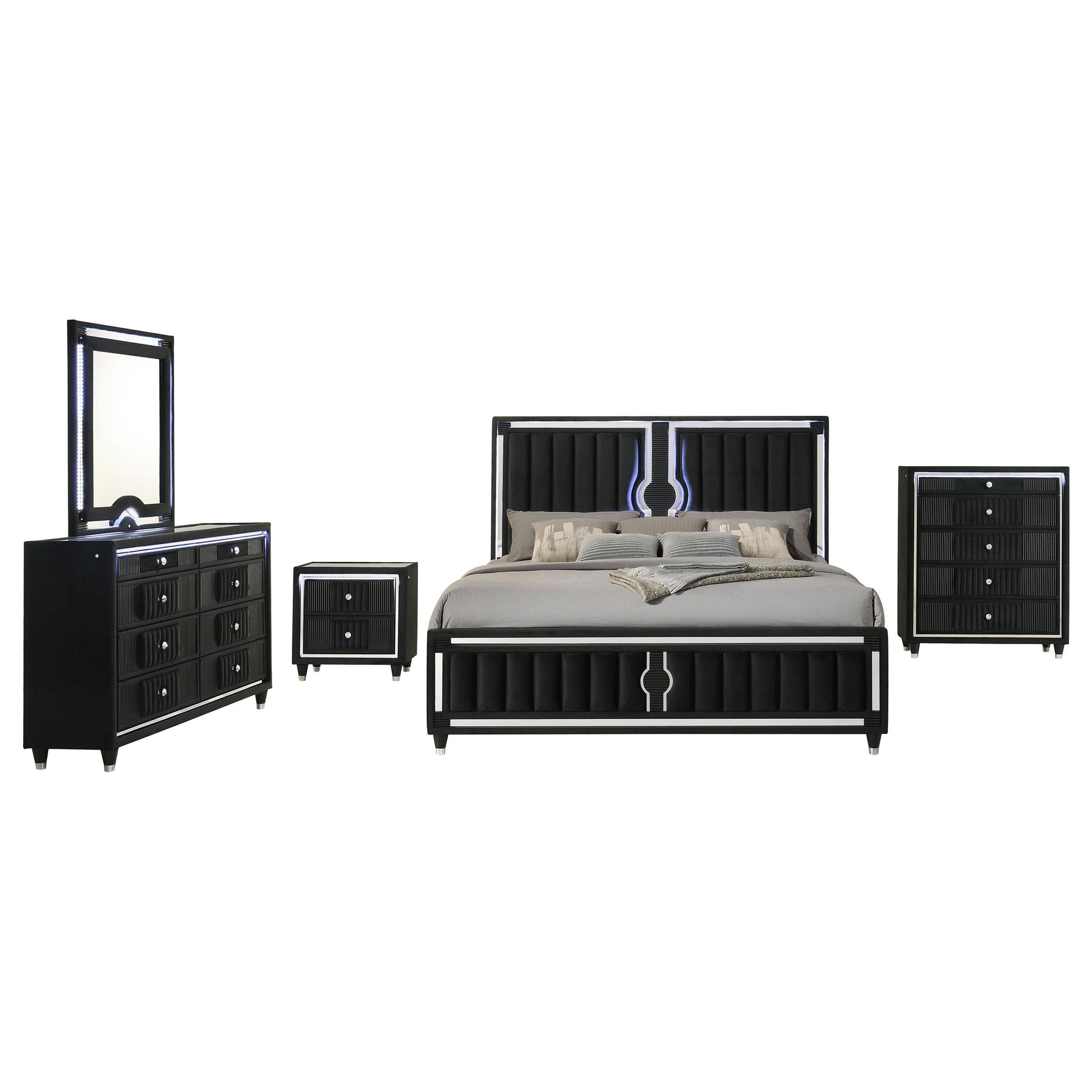 Ravenne 5-Piece Set in Black