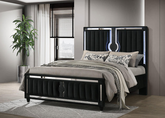 Ravenne Bed in Black