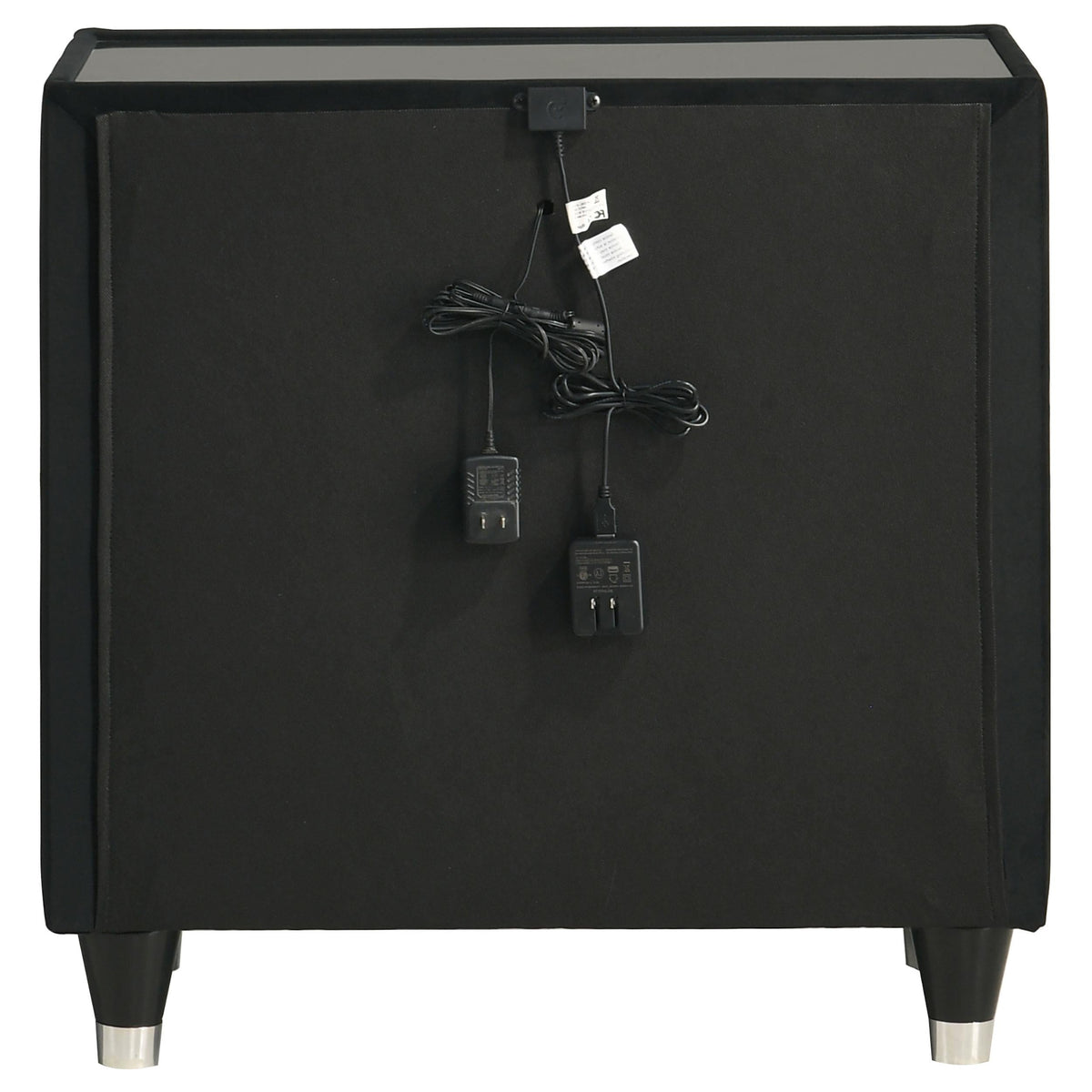 Ravenne Nightstand in Black - Coaster Furniture