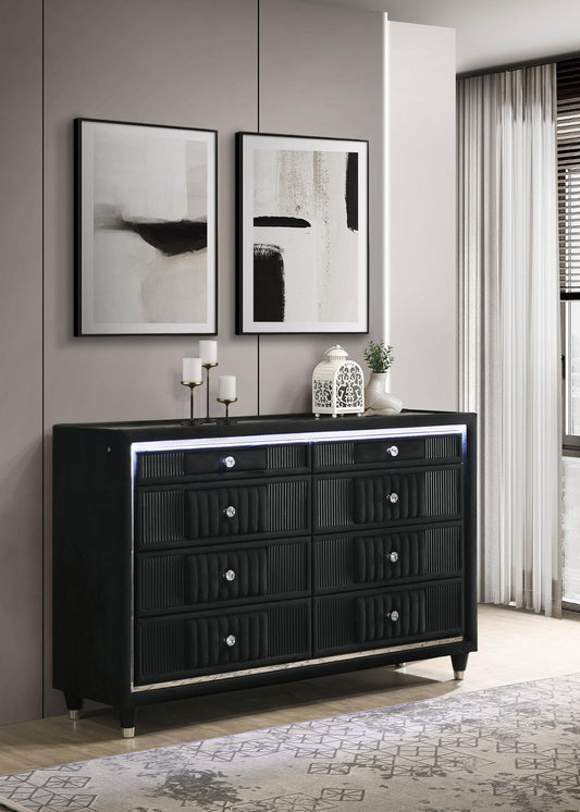 Ravenne Dresser in Black - Coaster Furniture