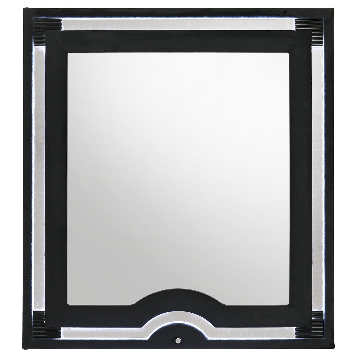 Ravenne Dresser Mirror in Black - Coaster Furniture