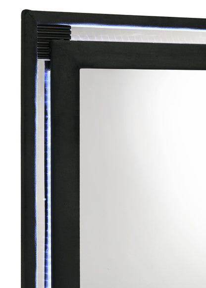 Ravenne Dresser Mirror in Black - Coaster Furniture