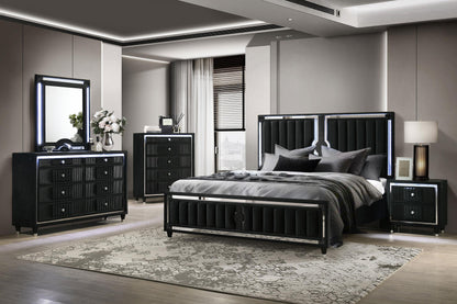 Ravenne Dresser Mirror in Black - Coaster Furniture