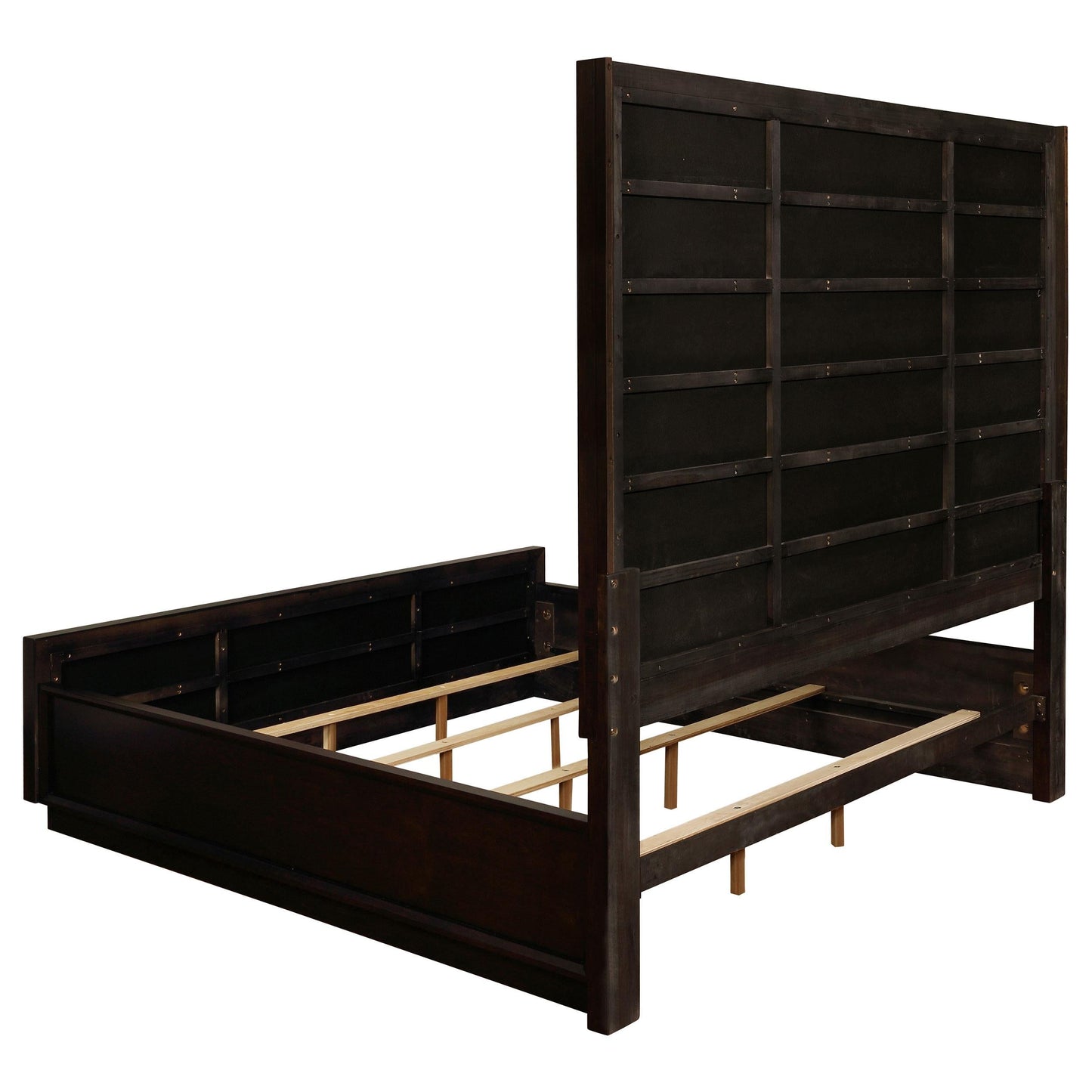 Durango Queen Bed 4-Piece Set - Smoked Peppercorn