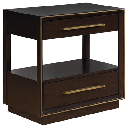 Durango Nightstand - Smoked Peppercorn