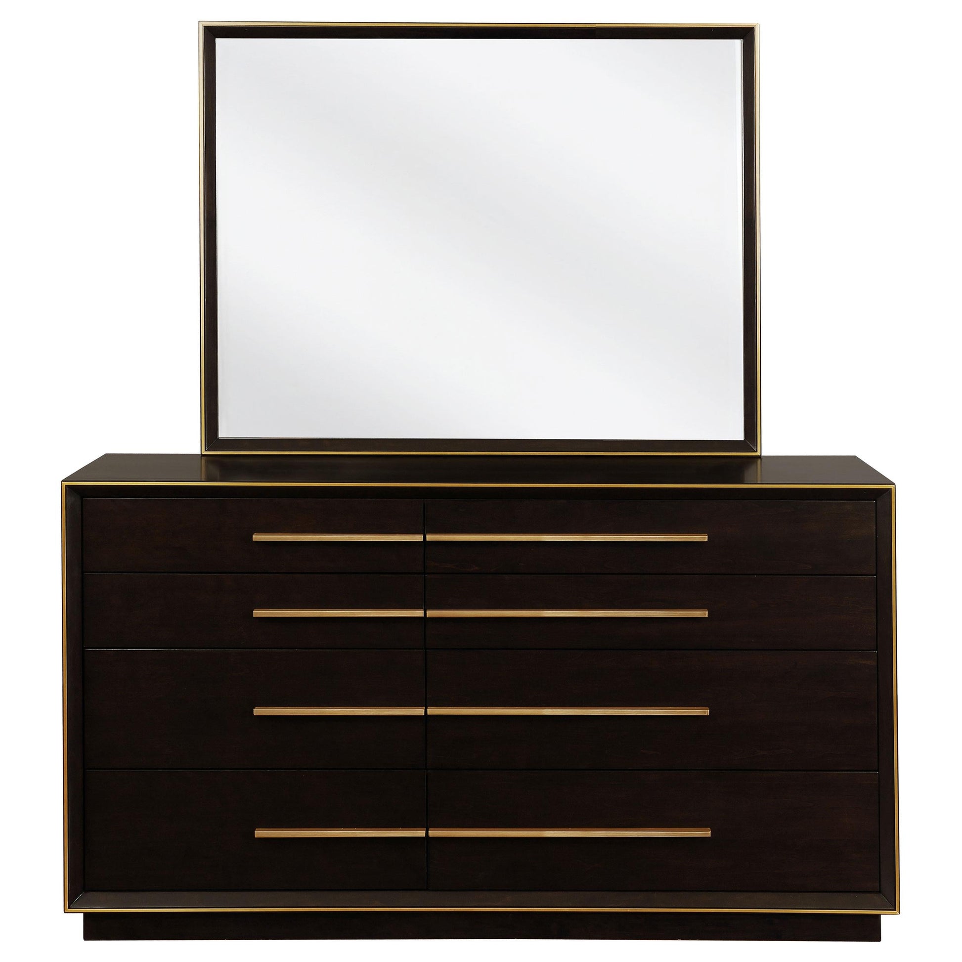 Durango Dresser With Mirror - Smoked Peppercorn