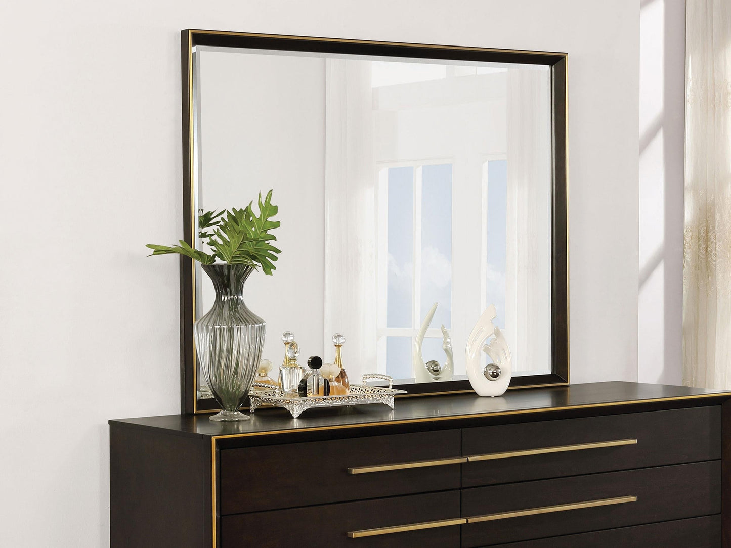Durango Dresser Mirror - Smoked Peppercorn