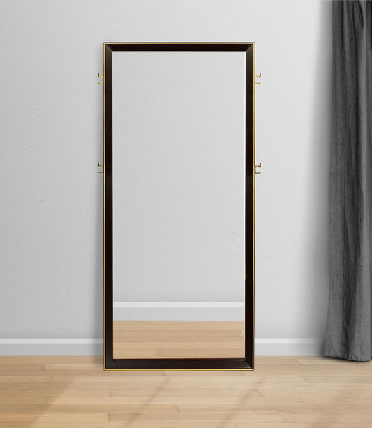 Durango Floor Mirror in Taupe Oak - Coaster Furniture