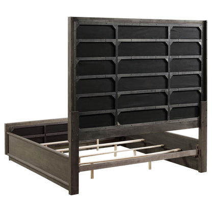 Durango Eastern King Bed 5-Piece Set - Taupe Oak