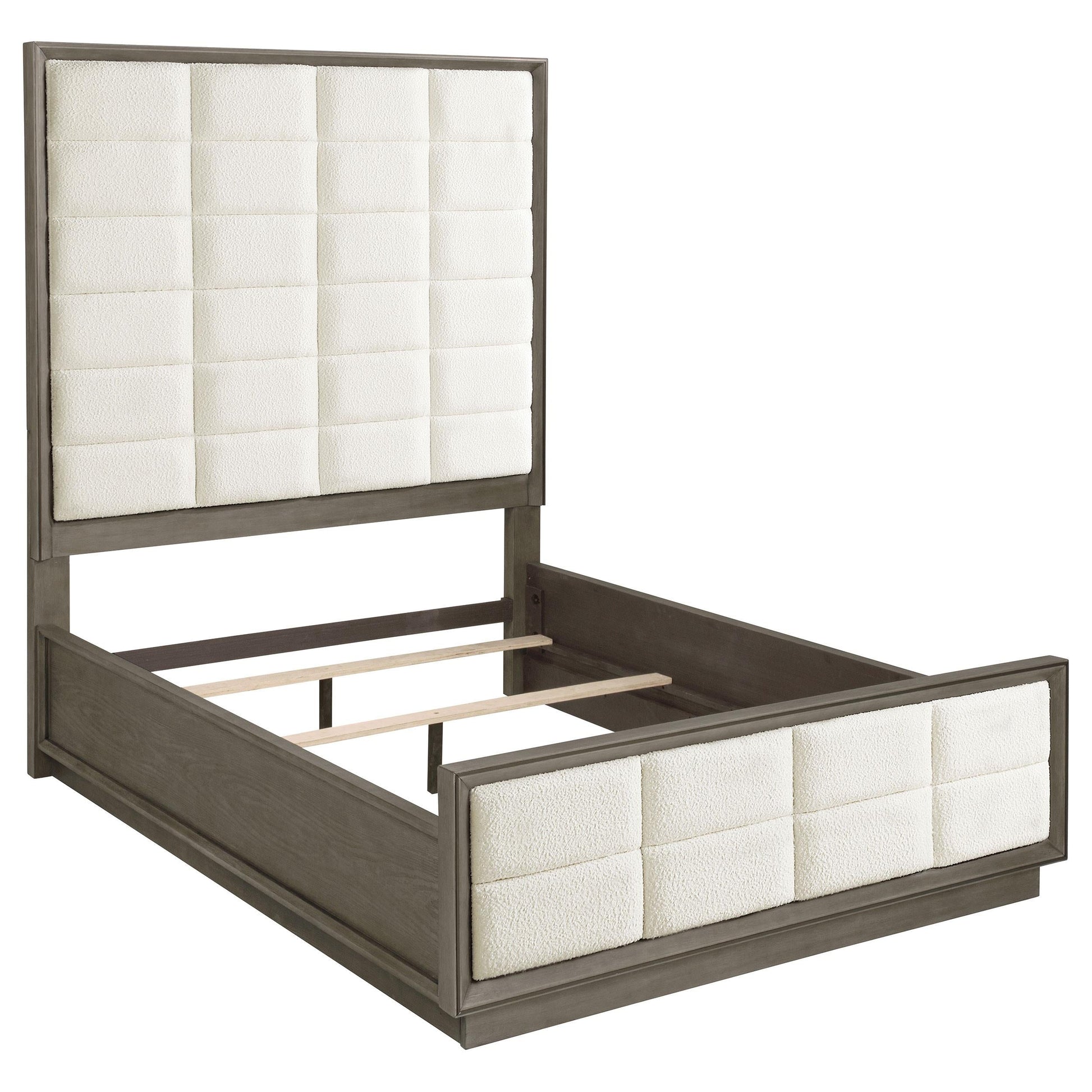 Durango Queen Bed 4-Piece Set - Taupe Oak