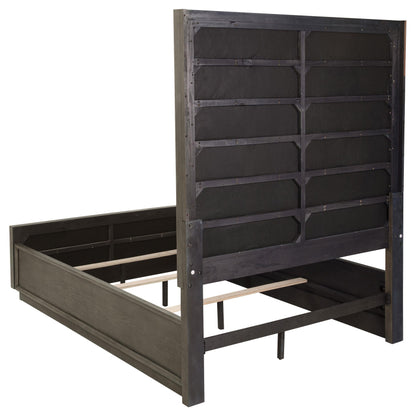 Durango Queen Bed 4-Piece Set - Taupe Oak
