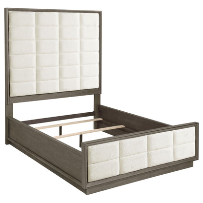 Durango Queen Bed - Taupe Oak