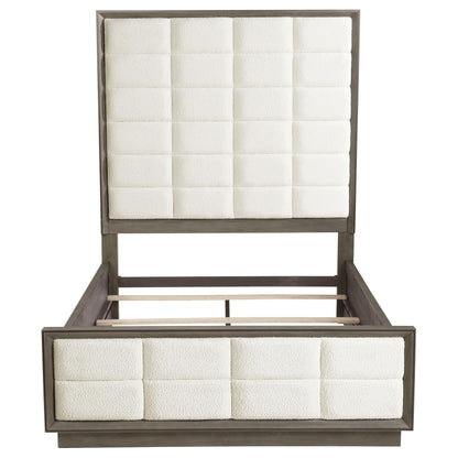 Durango Queen Bed - Taupe Oak