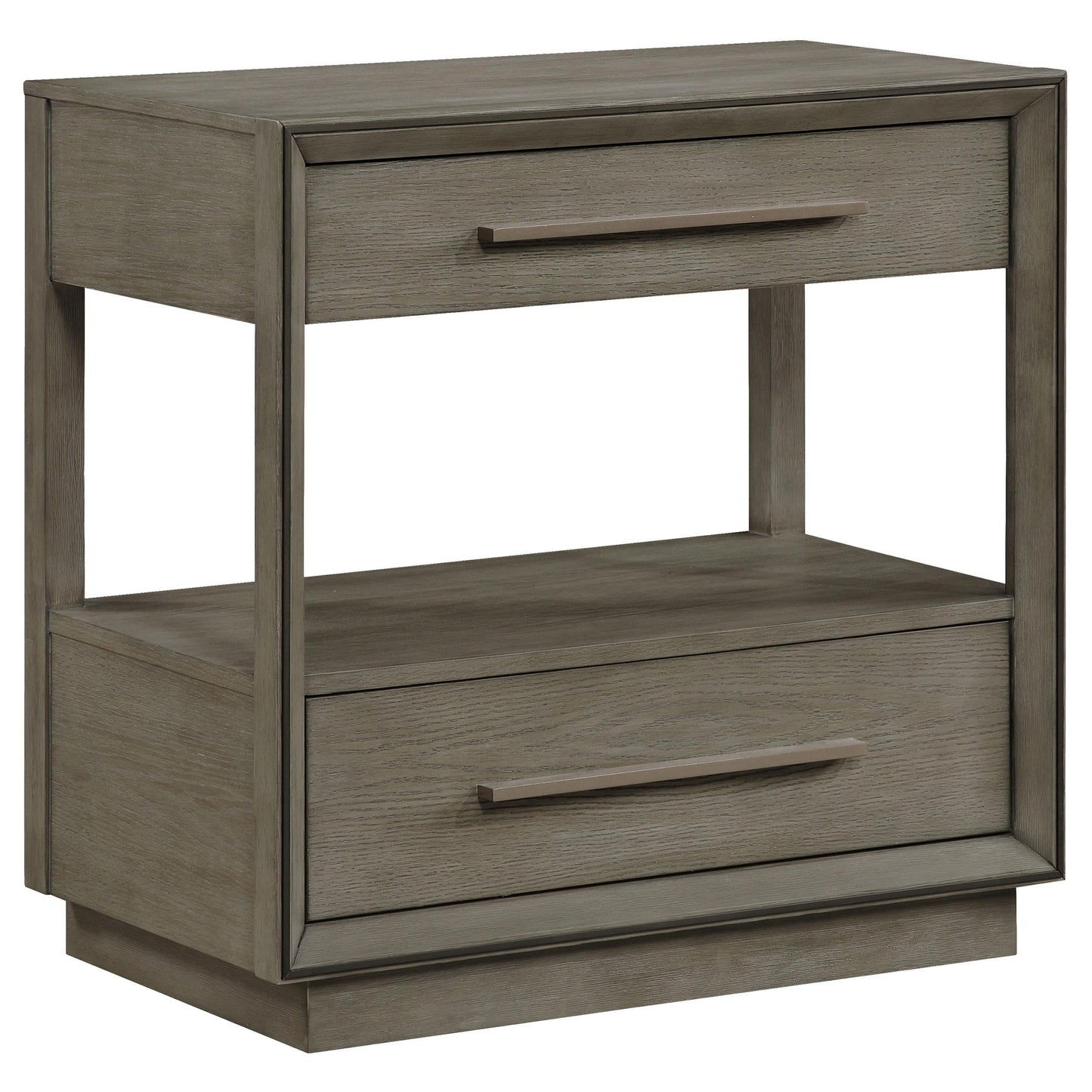 Durango Nightstand - Taupe Oak