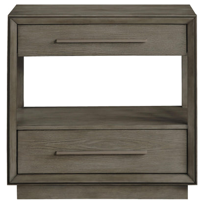 Durango Nightstand - Taupe Oak