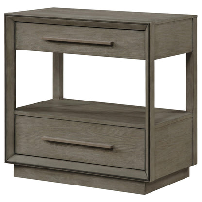 Durango Nightstand - Taupe Oak