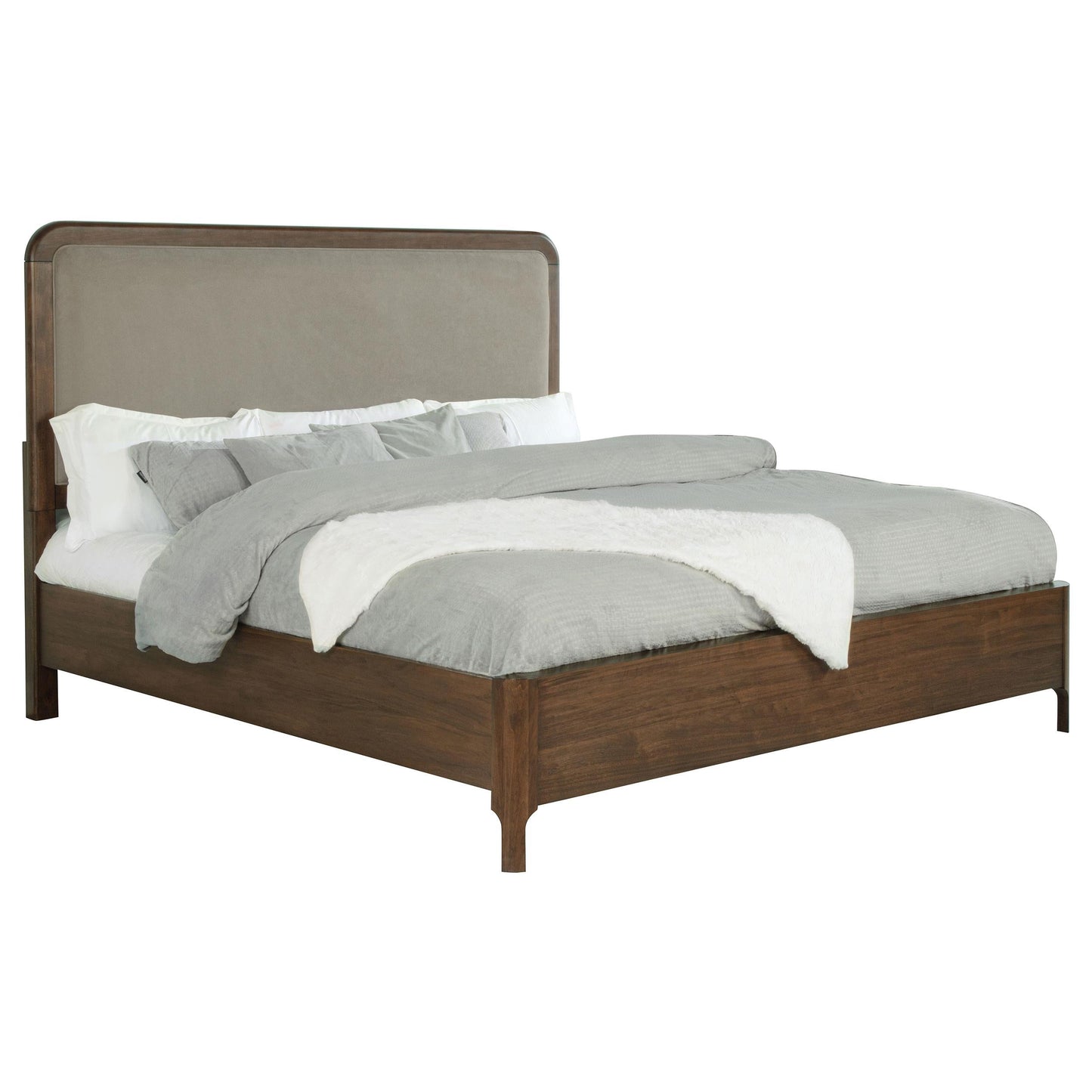 Maderia Bed in Walnut