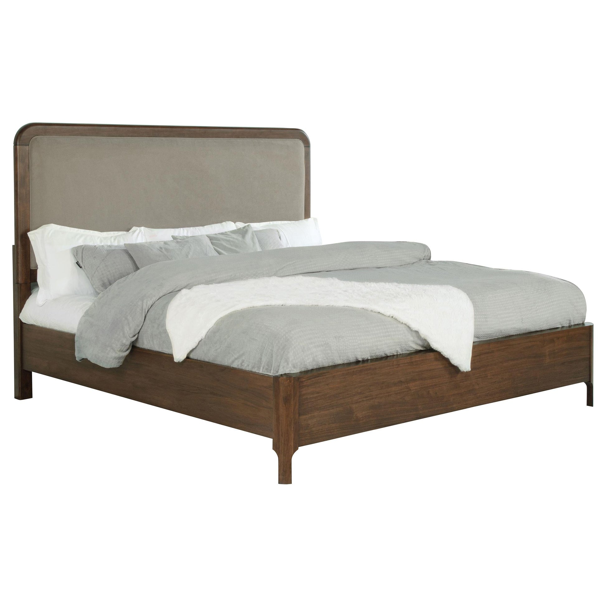 Maderia Bed in Walnut
